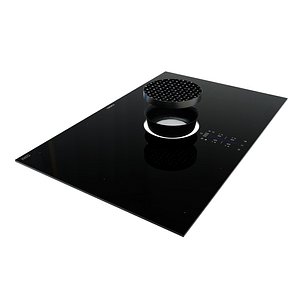 BORA Pro cooktop with integrated cooker hood