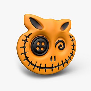 Cat Halloween 3D model