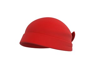 bandana hat 3D model