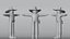 Minimal Cowboy 3D Cartoon Character