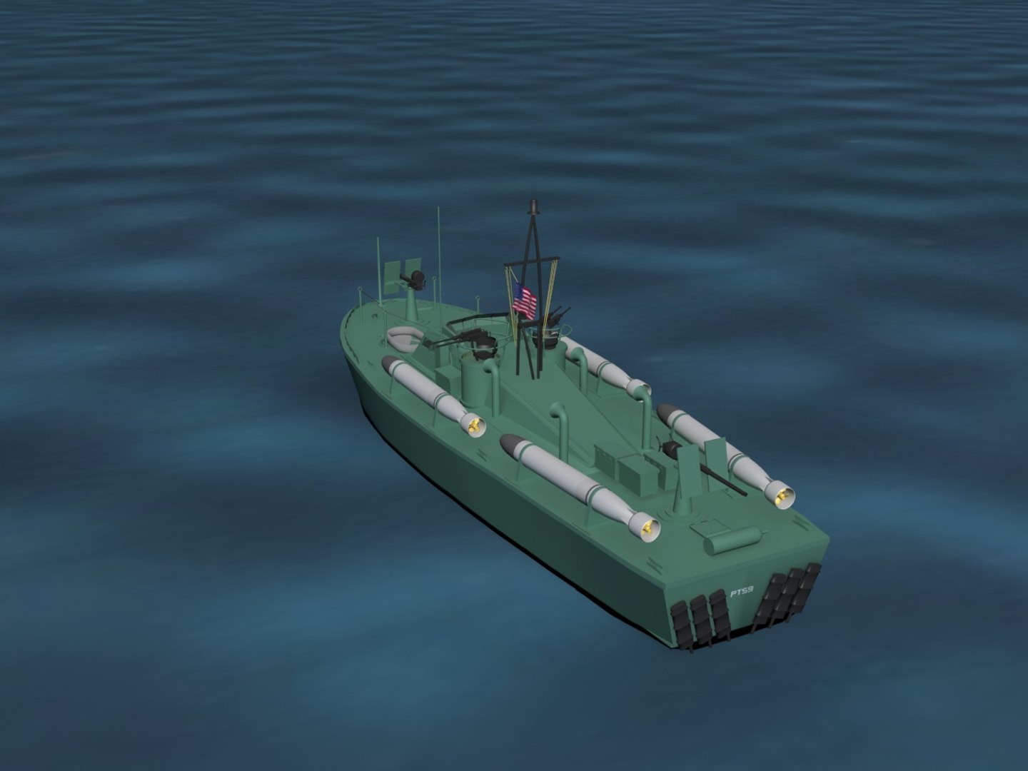 3d Model Boat Pt Higgins Classes