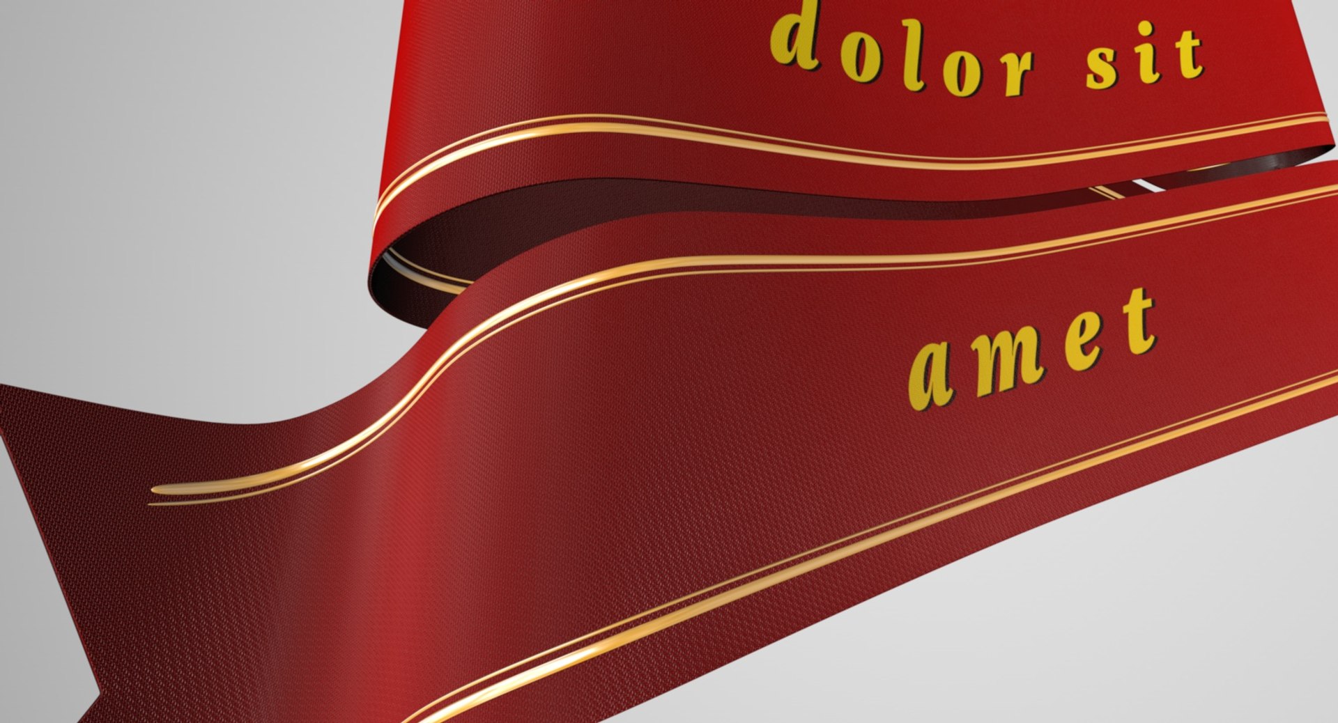 3D Floating Ribbon Lines - TurboSquid 1327904