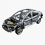 3D electric car chassis model