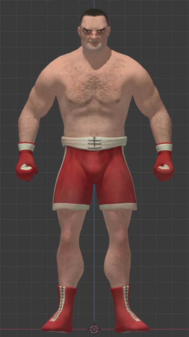 Boxer 3D Model - TurboSquid 1450290