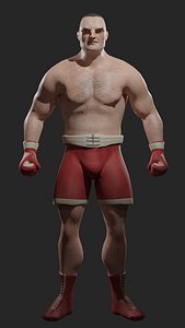 boxer 3D model