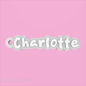 3D 3D Printable Personalized Charlotte Name Keychain Tag