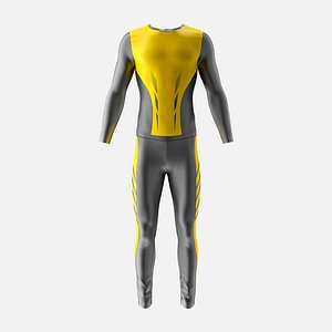 3D wetsuit modeled model