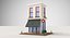 5 Tiendas Y Colección De Edificios - Modelos 3D