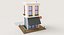 5 Tiendas Y Colección De Edificios - Modelos 3D
