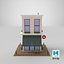5 Tiendas Y Colección De Edificios - Modelos 3D