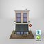 5 Tiendas Y Colección De Edificios - Modelos 3D