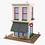 5 Tiendas Y Colección De Edificios - Modelos 3D