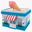 5 Tiendas Y Colección De Edificios - Modelos 3D