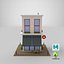 5 Tiendas Y Colección De Edificios - Modelos 3D