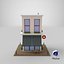 5 Tiendas Y Colección De Edificios - Modelos 3D