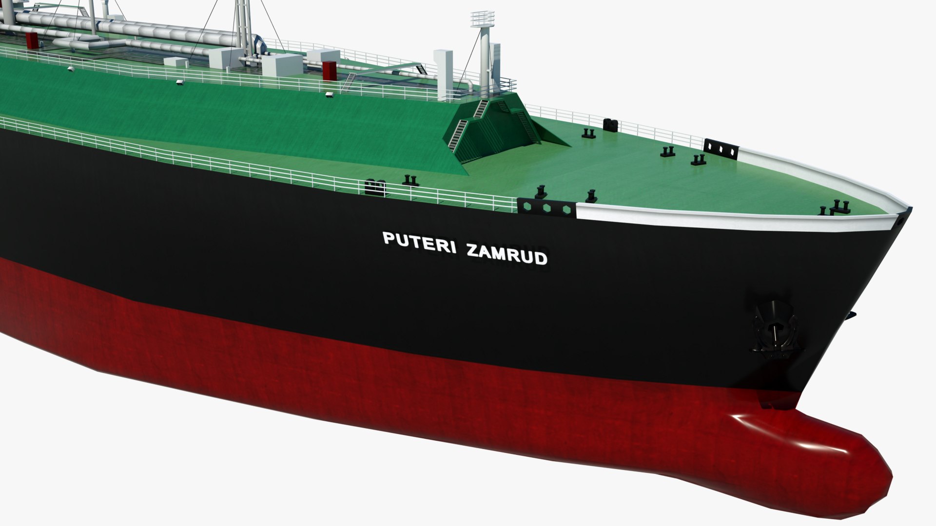 Oil tanker puteri zamrud 3D - TurboSquid 1279895