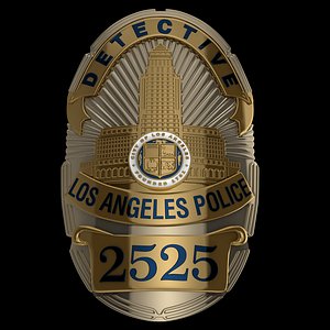 Police badge Los Angeles