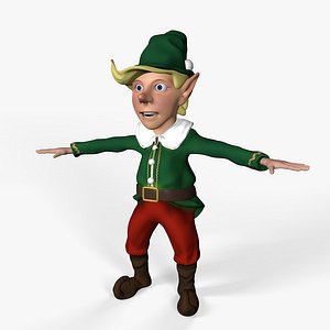 christmas elf dxf