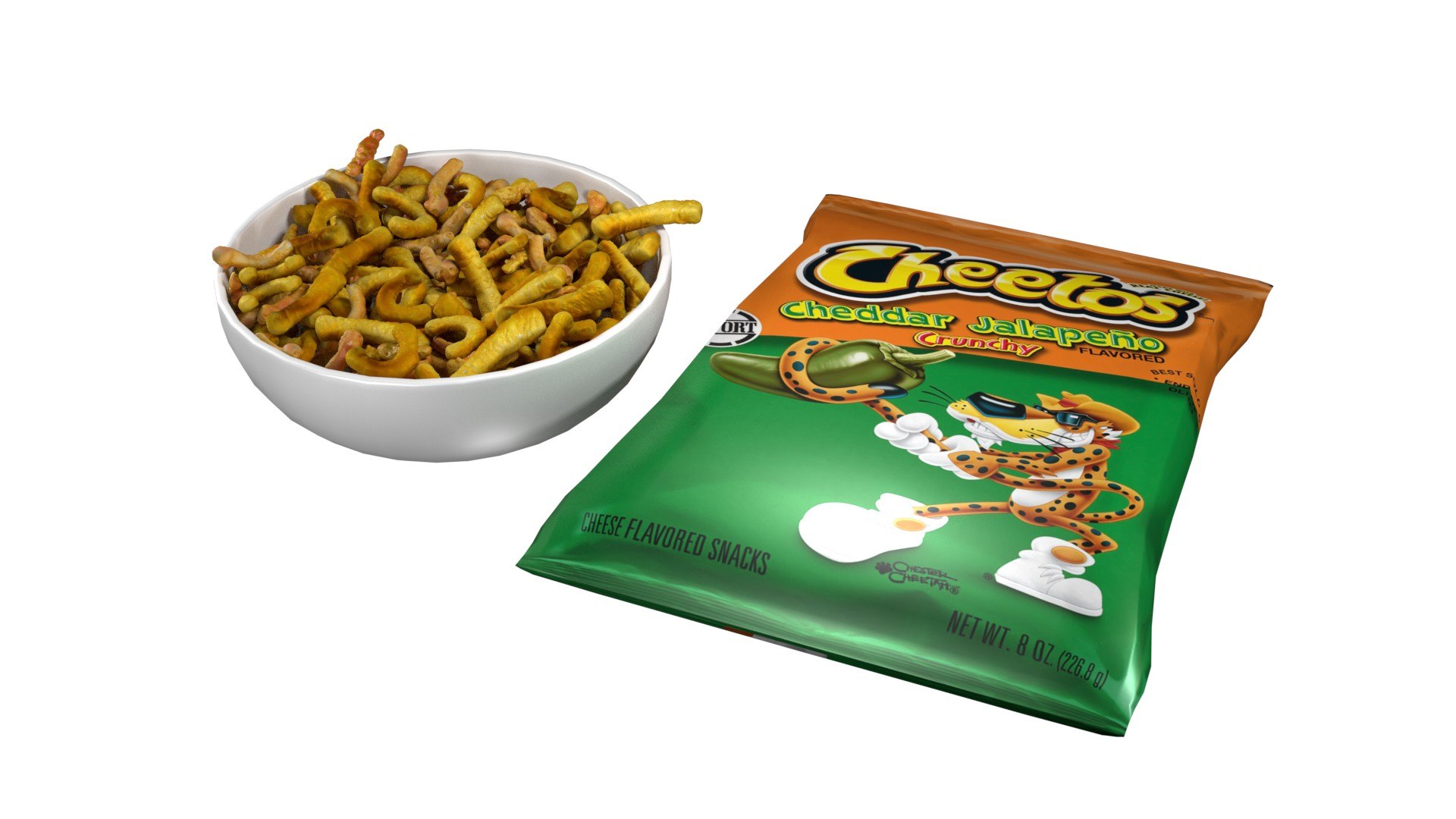 Cheetos Snacks 3D Model - TurboSquid 2370470