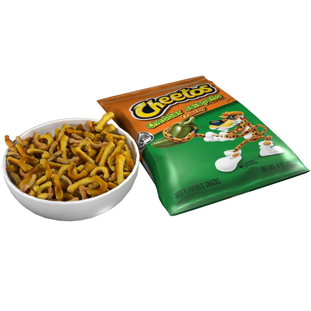 Cheetos Snacks 3D Model - TurboSquid 2370470