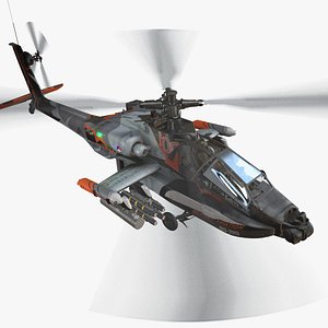 Apache AH-64D Netherlands Complex Animation --3--
