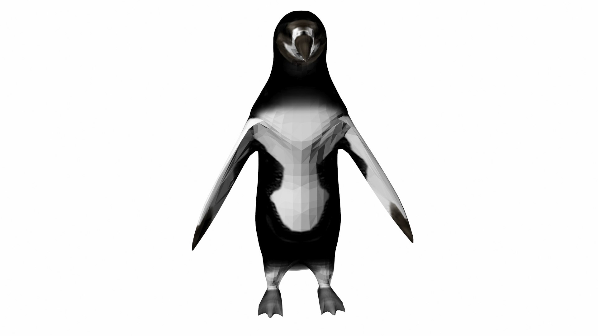 Penguin Model - TurboSquid 1672268