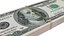 financial bank dollar bills 3D model