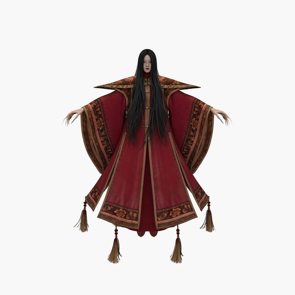 Asian Magic Girl 3D 모델 - TurboSquid 2081957