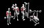 Animationspaket für Fitnessübungen