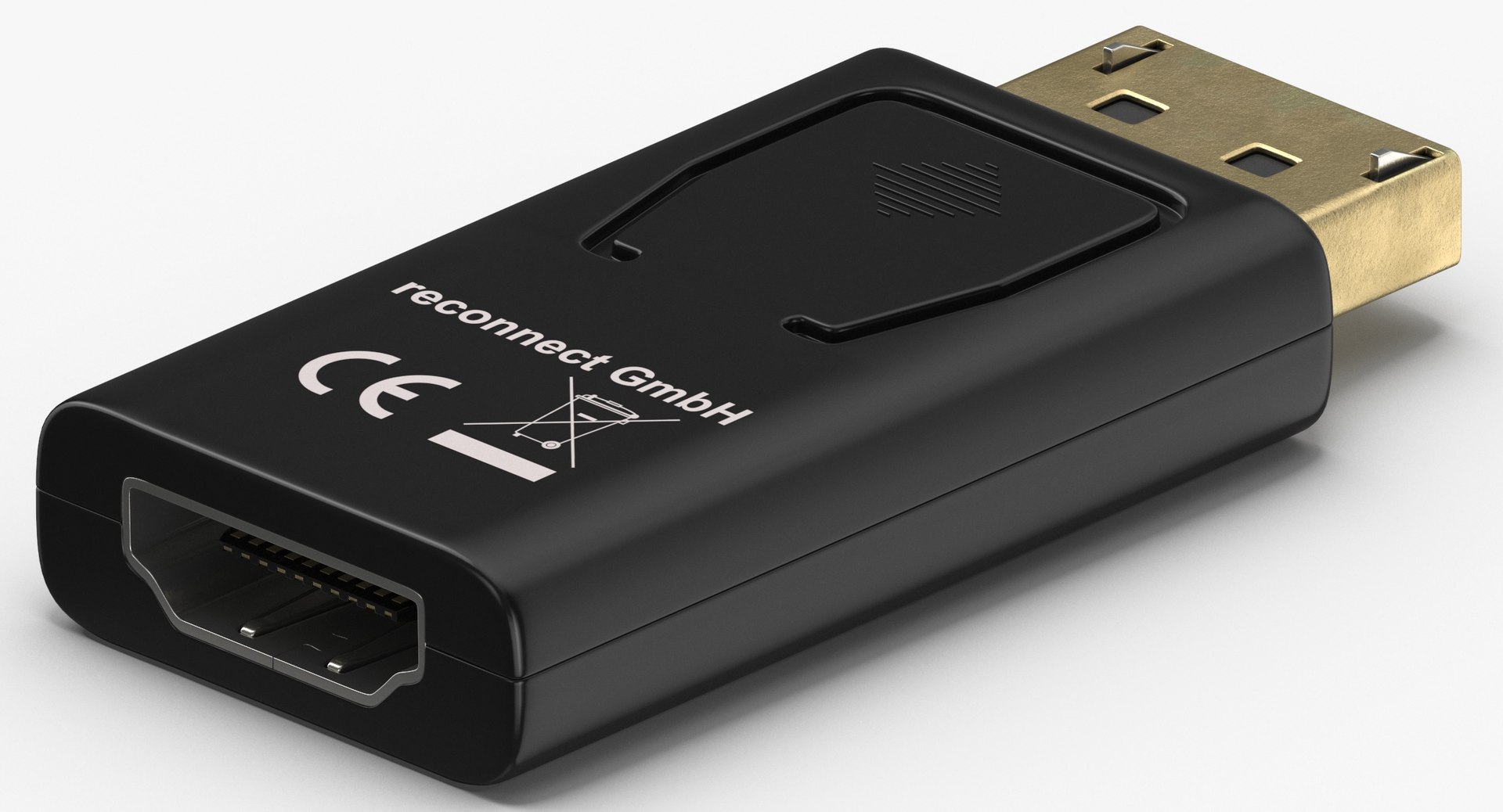 Displayport Hdmi Adapter 3D Model - TurboSquid 1521308
