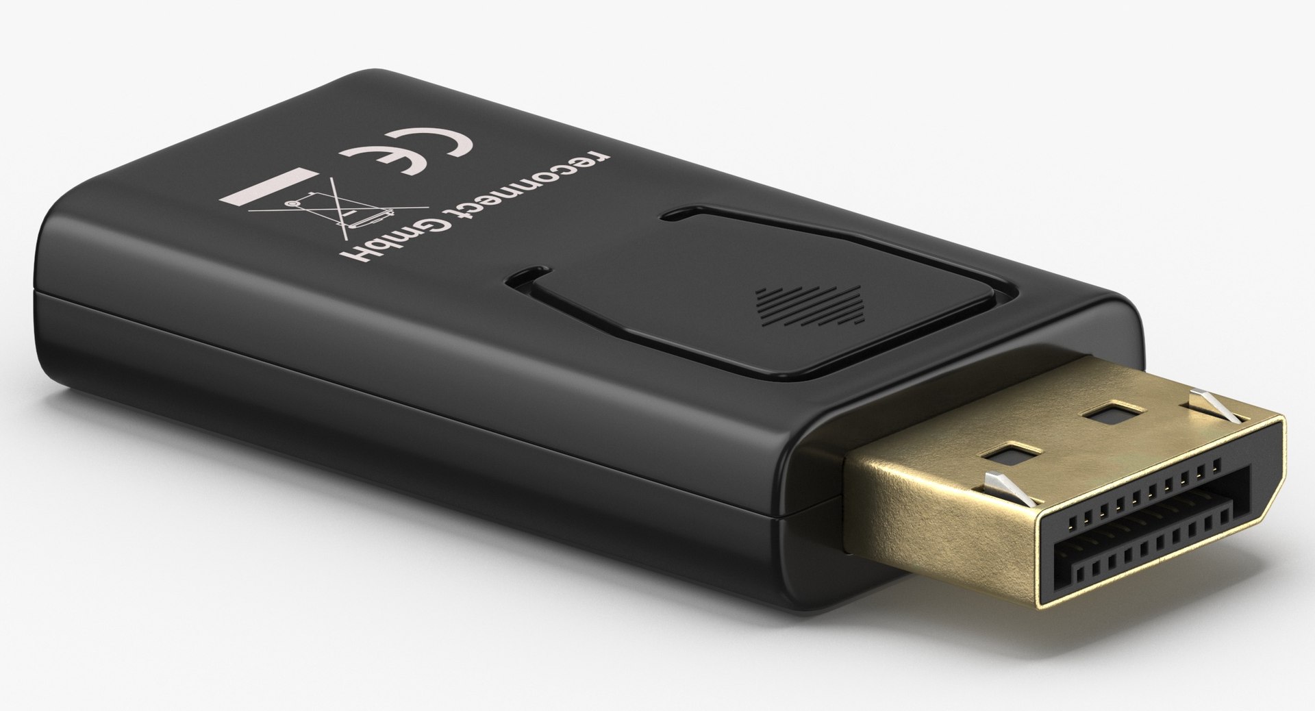 Displayport Hdmi Adapter 3D Model - TurboSquid 1521308