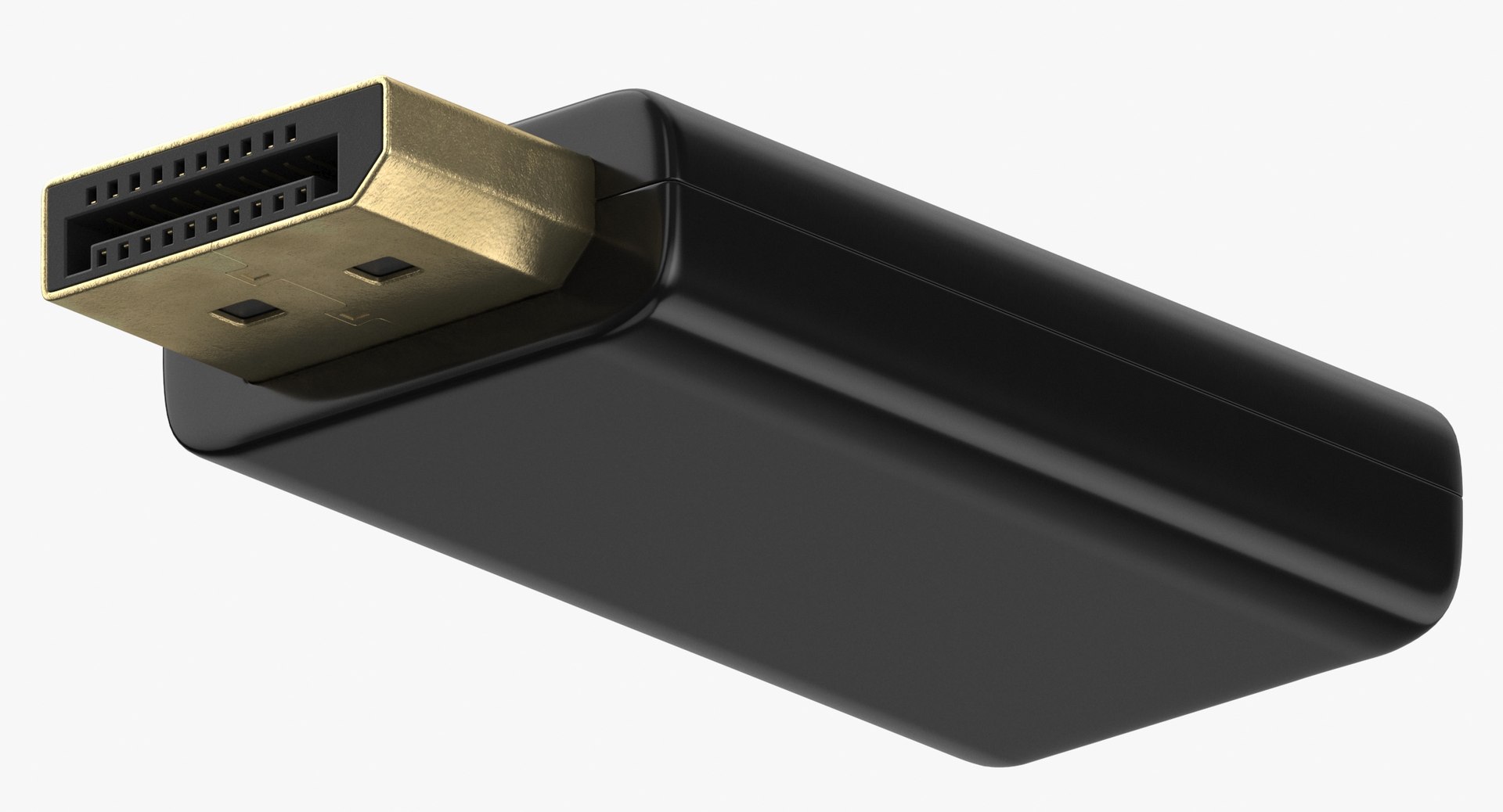 Displayport Hdmi Adapter 3D Model - TurboSquid 1521308