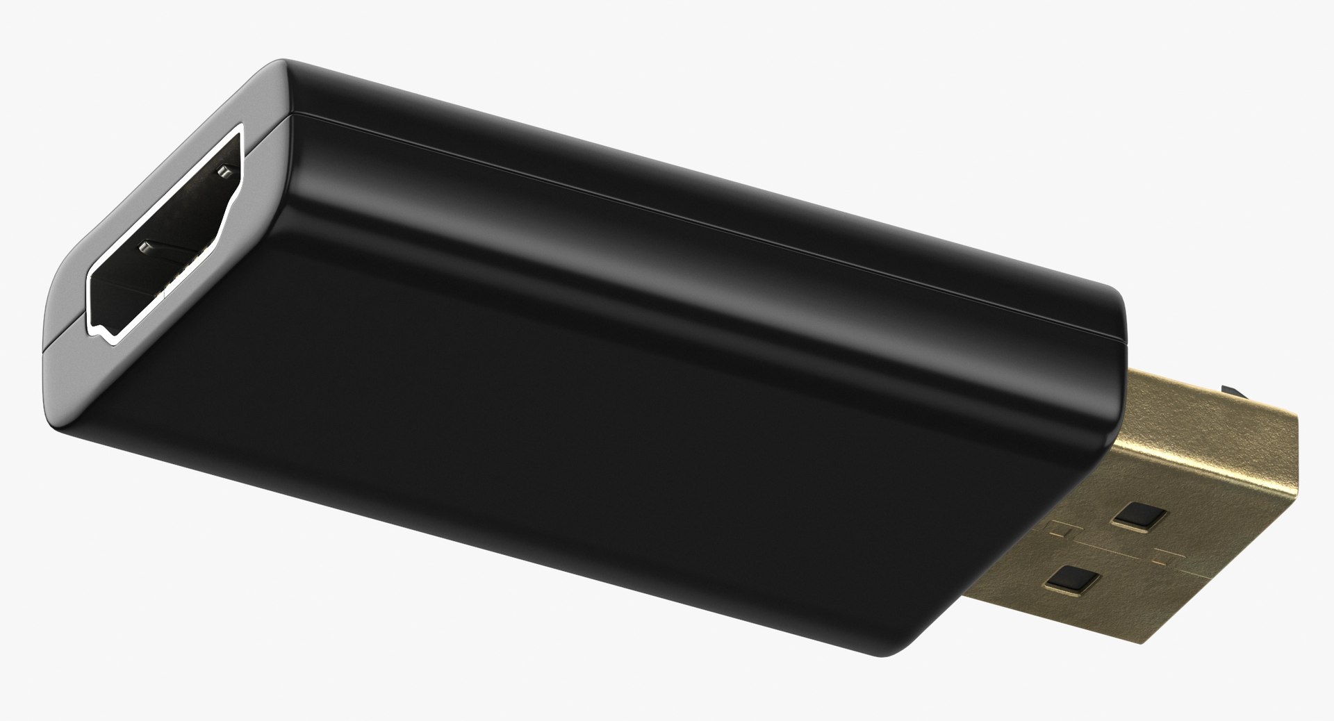 Displayport Hdmi Adapter 3D Model - TurboSquid 1521308