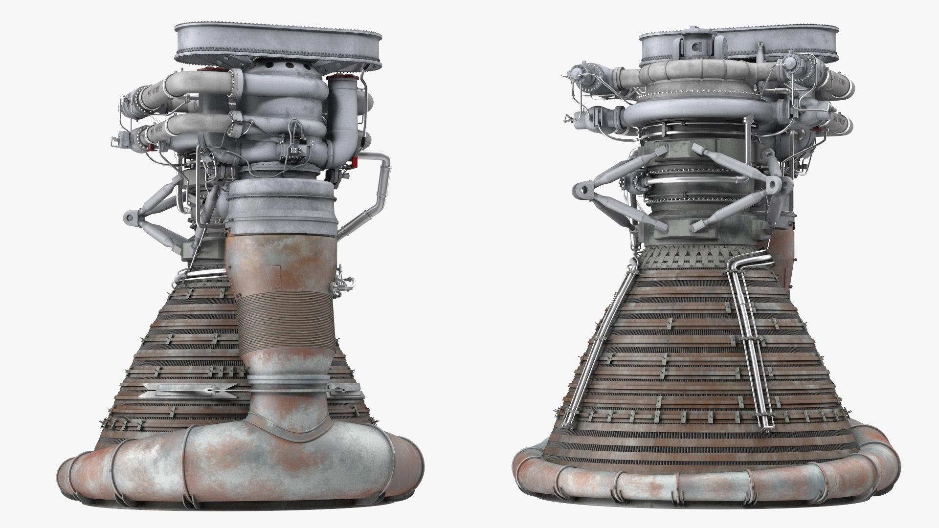 Rocket Engine F-1 3D - TurboSquid 2275915