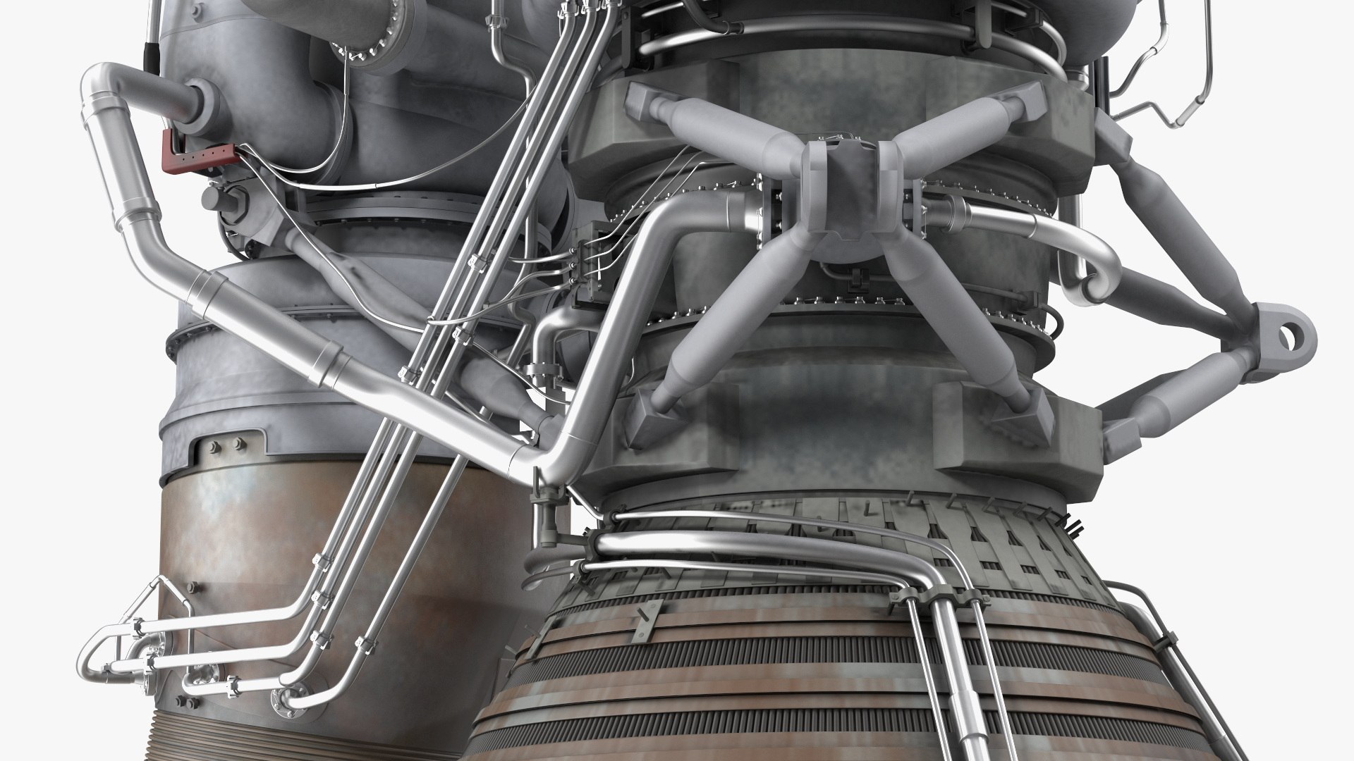 Rocket Engine F-1 3D - TurboSquid 2275915