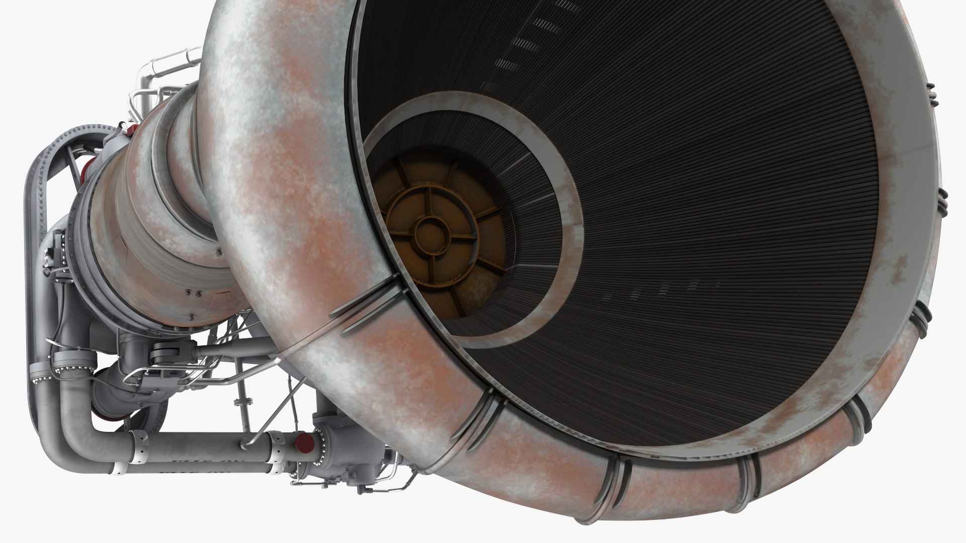 Rocket Engine F-1 3D - TurboSquid 2275915
