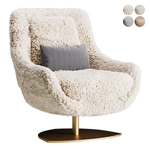 Elba Armchair 3D model