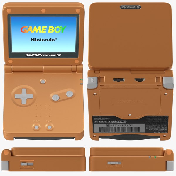 Gameboy Advance SP Advance Wars | 3D model