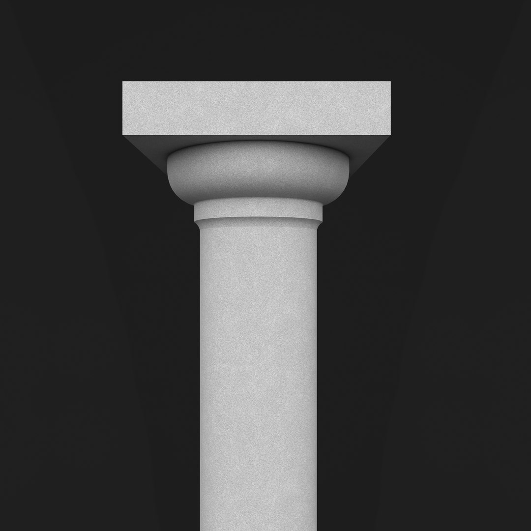 3D Column Decorative 26 Model - TurboSquid 2400656