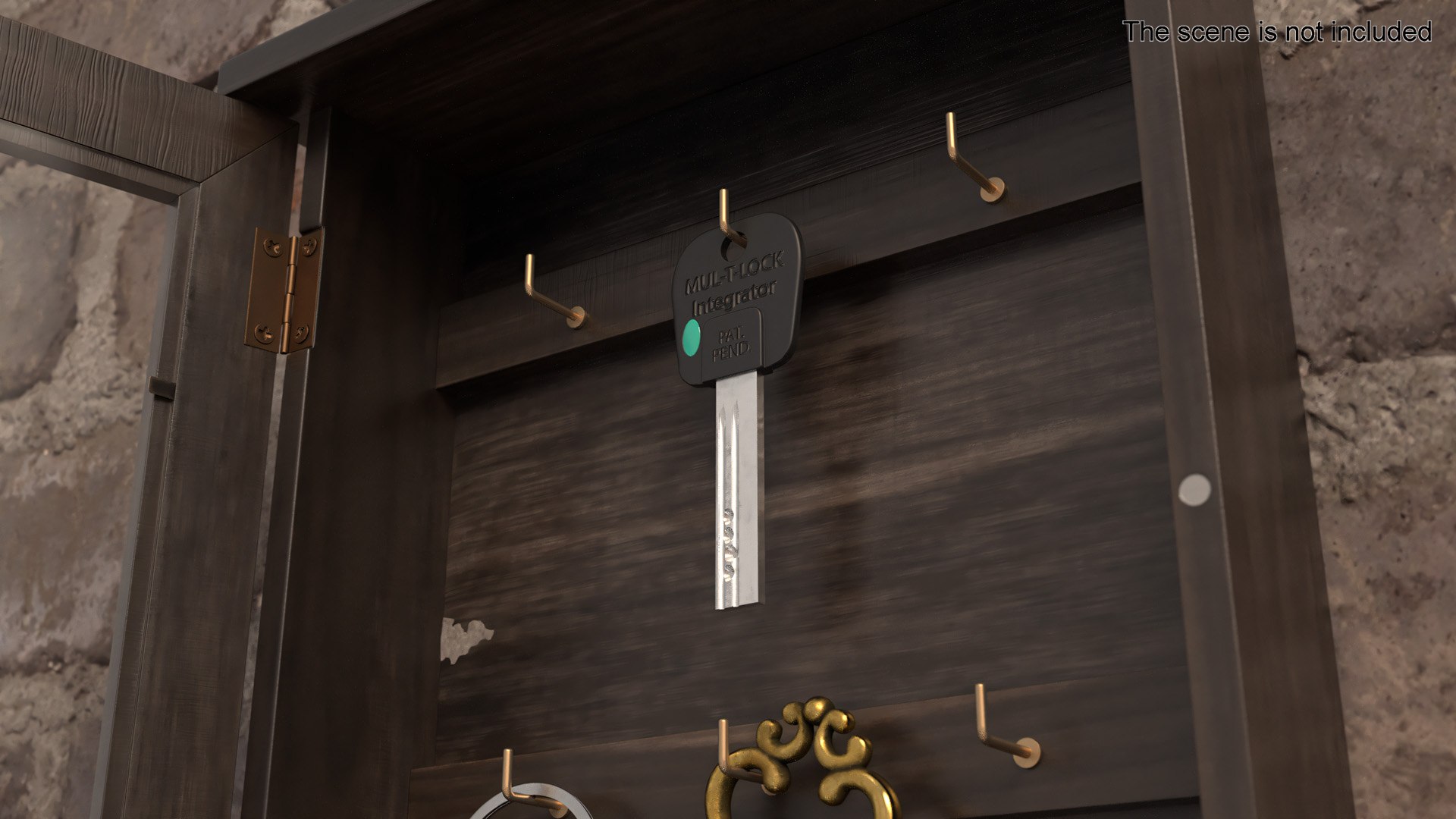 3D Door Lock Keys Collection - TurboSquid 2237395