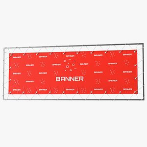 Advertising PVC Banner with Eyelets 1m x 3m
