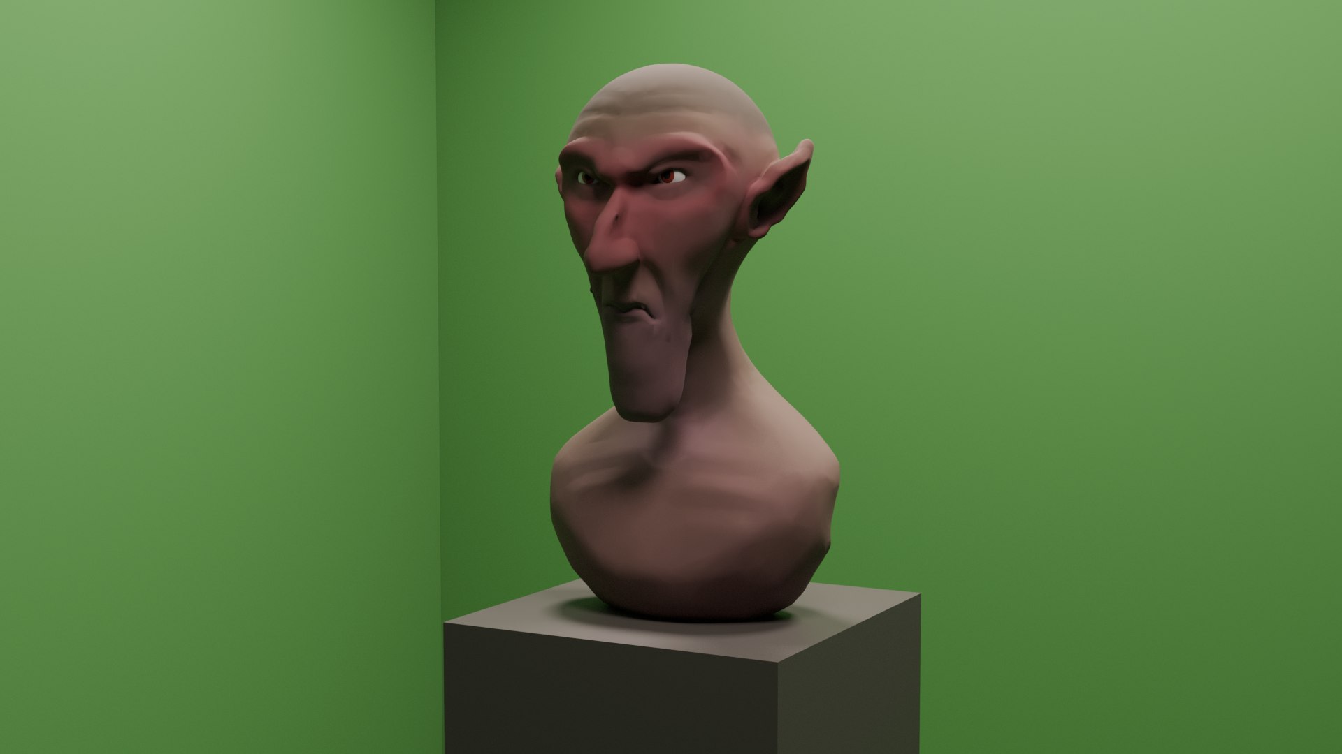 3D Evil Head - TurboSquid 2245296