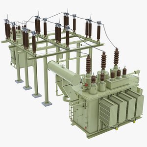 3D model Substation