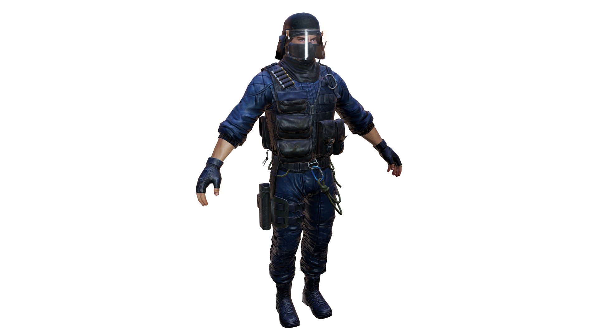 3D Police Model - TurboSquid 1729870