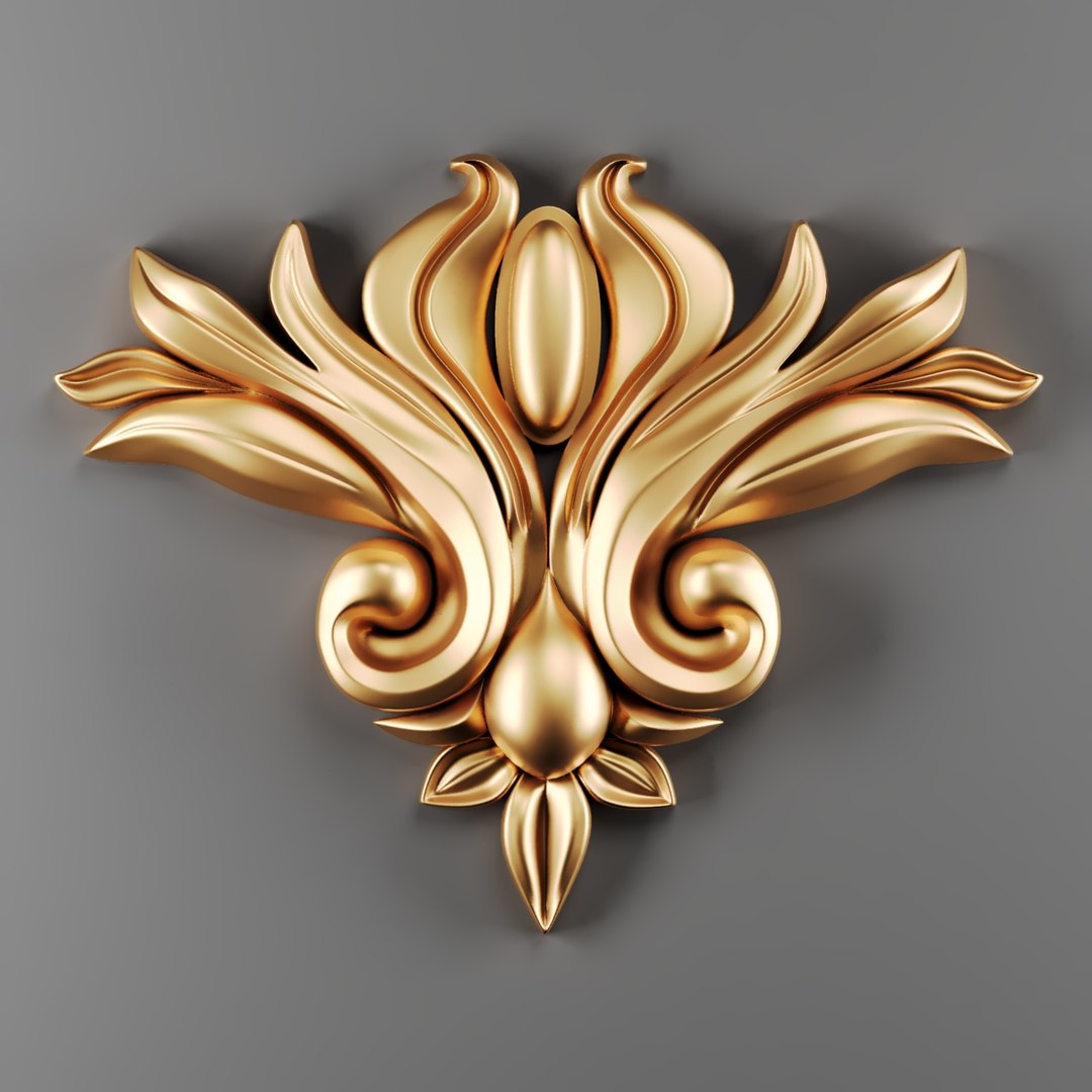 3D Trim Ornament 138 - TurboSquid 2211886