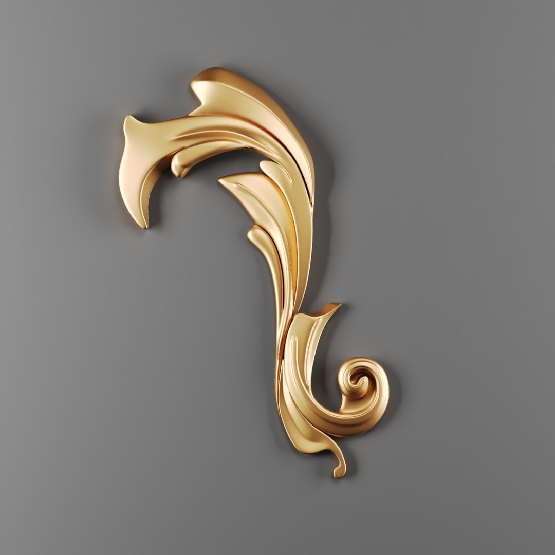 3D Trim Ornament 138 - TurboSquid 2211886