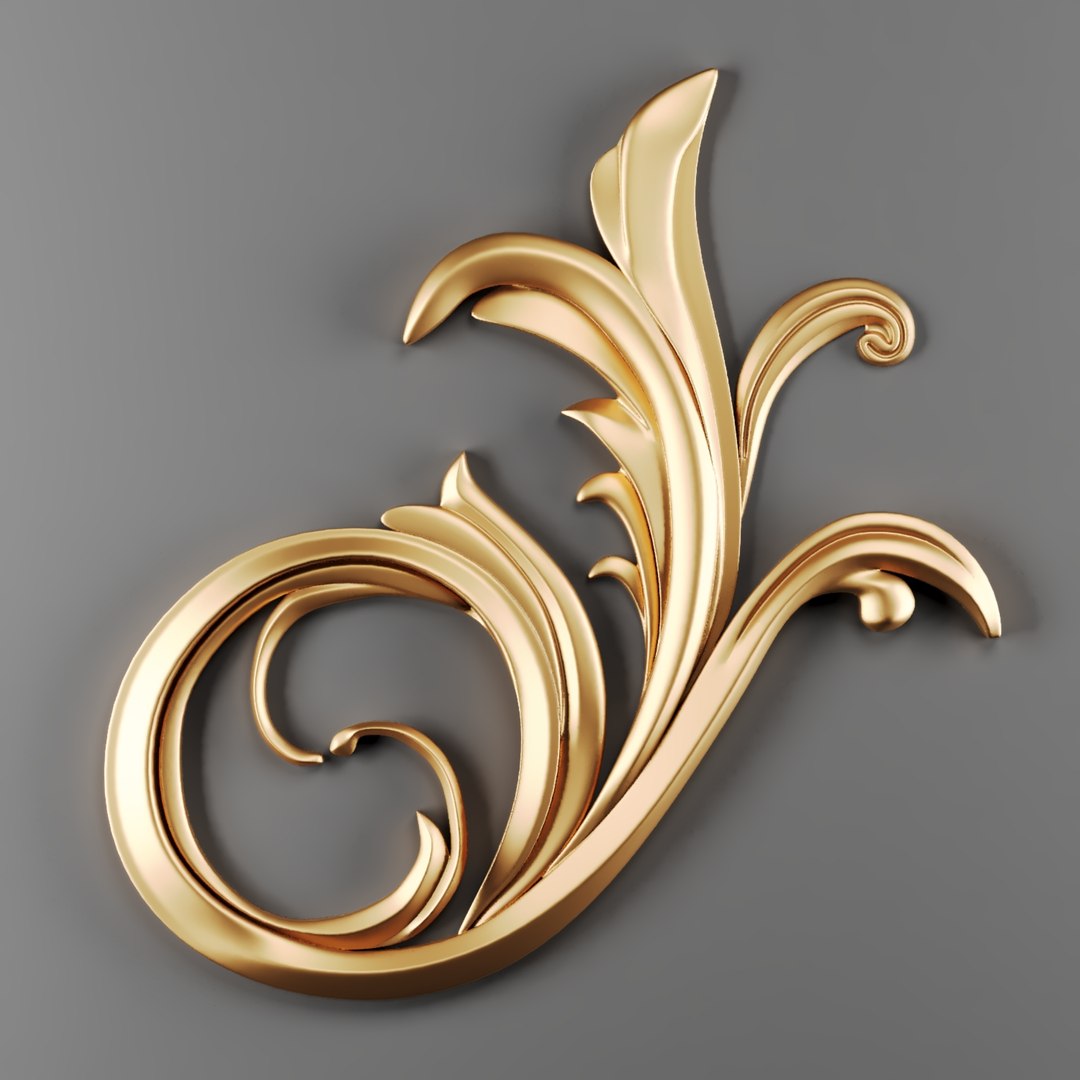 3D Trim Ornament 138 - TurboSquid 2211886