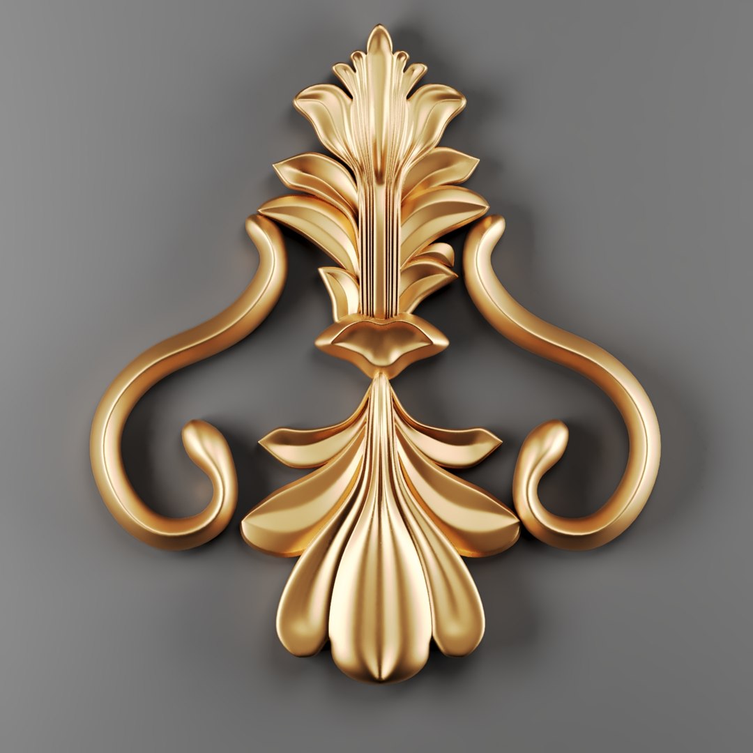3D Trim Ornament 138 - TurboSquid 2211886