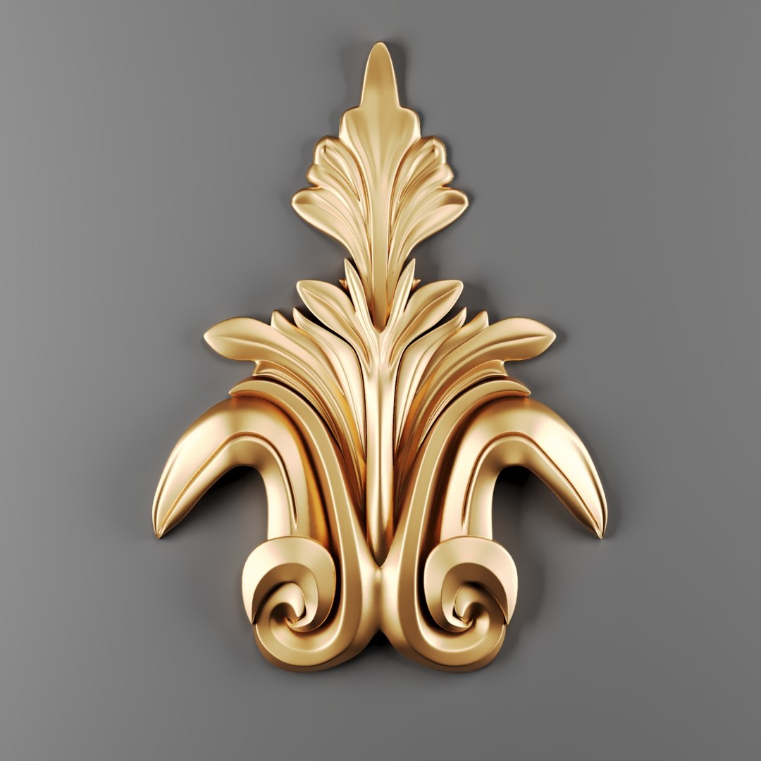 3D Trim Ornament 138 - TurboSquid 2211886