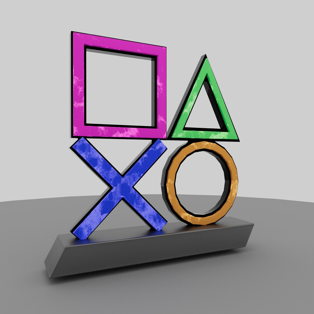 Free Playstation Lamp 3D - TurboSquid 1973656